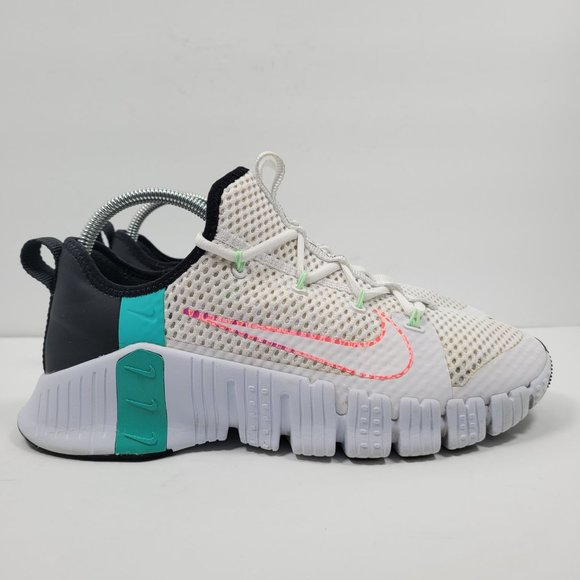 Nike Free Metcon 3 Flash Crimson Aqua Other - Nike Free Metcon 3 Men's Flash Crimson Aqua White Shoes CJ0861-120 US Size 10.5